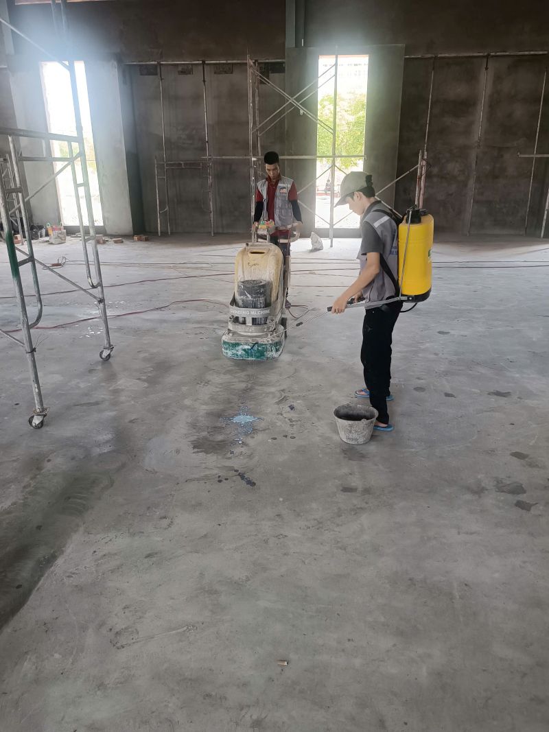 Đánh bóng phục hồi sàn đá