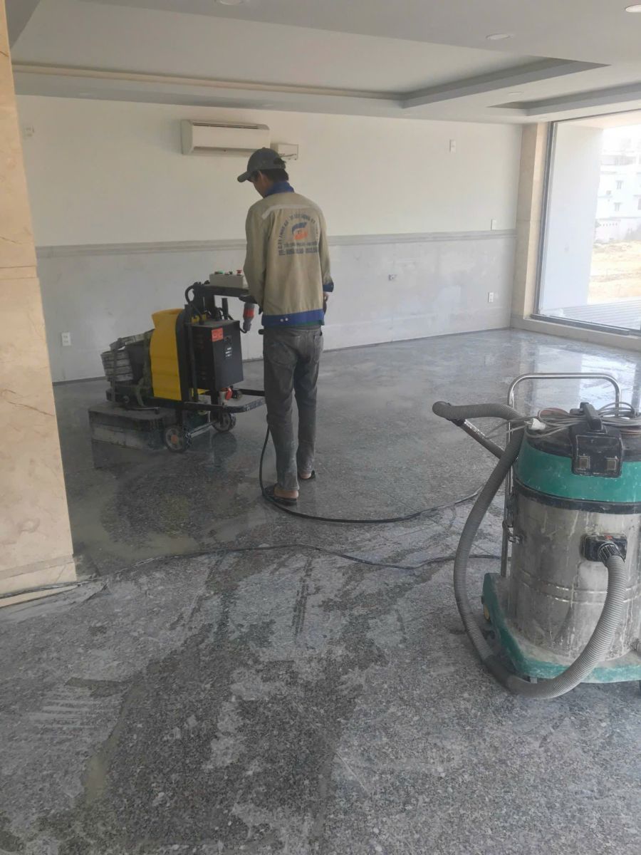 Đánh Bóng Sàn Đá Cẩm Thạch