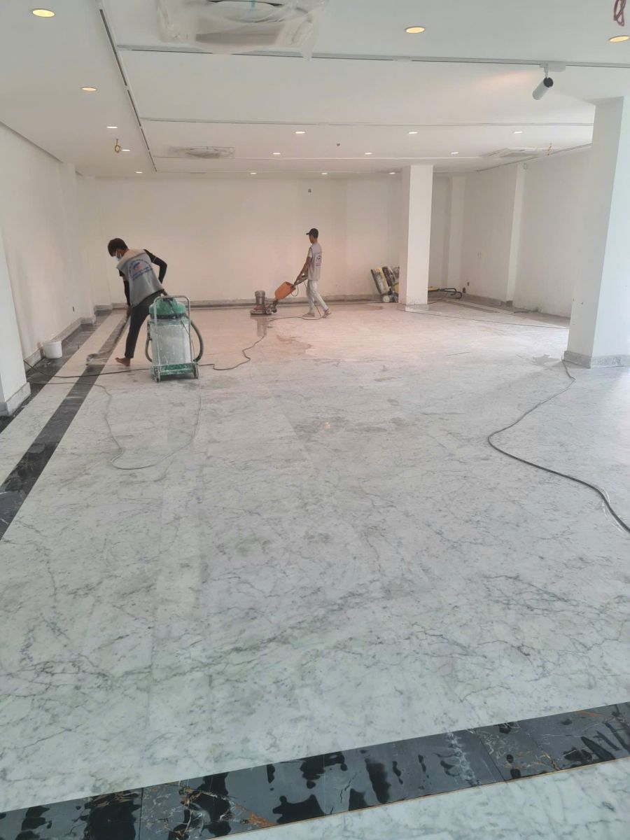 dịch vụ đánh bóng sàn đá cho văn phòng