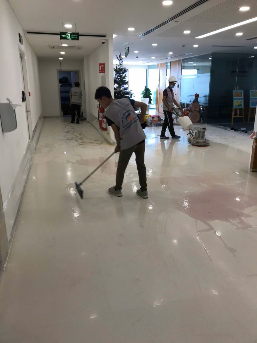 Hướng dẫn Tự đánh bóng sàn đá bằng máy