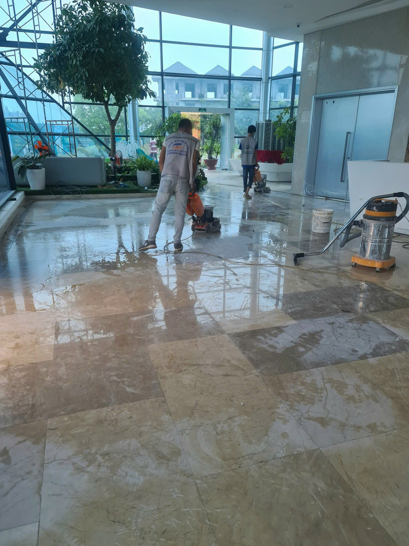 mẹo bảo quản sàn đá