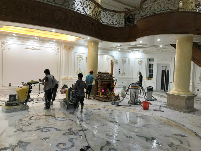 mẹo bảo quản sàn đá