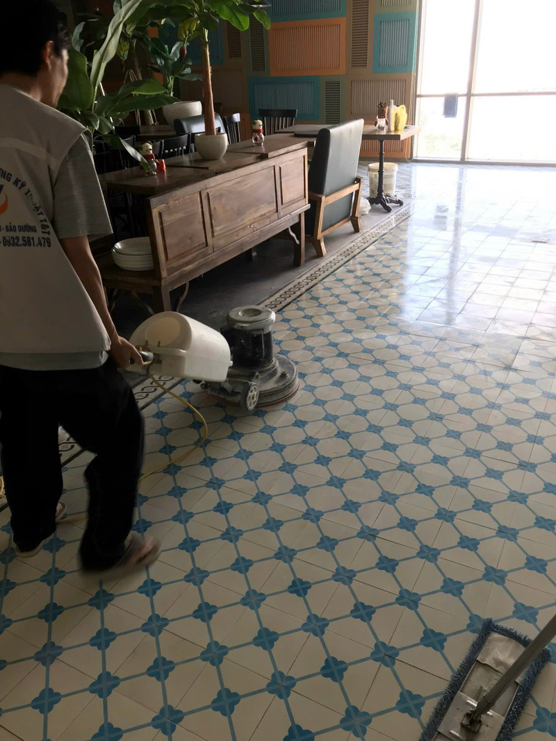 mẹo bảo quản sàn đá