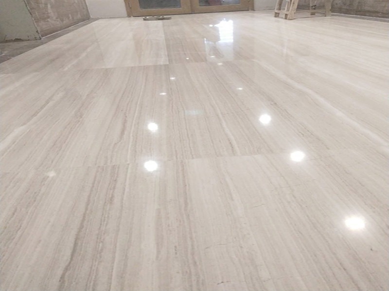 Quy trình phục hồi sàn đá bị trầy xước
