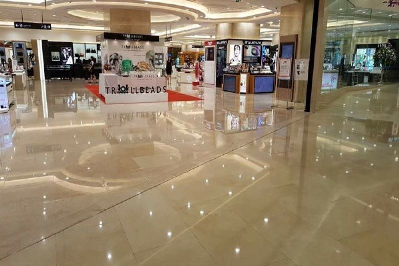 Sàn đá mất bóng