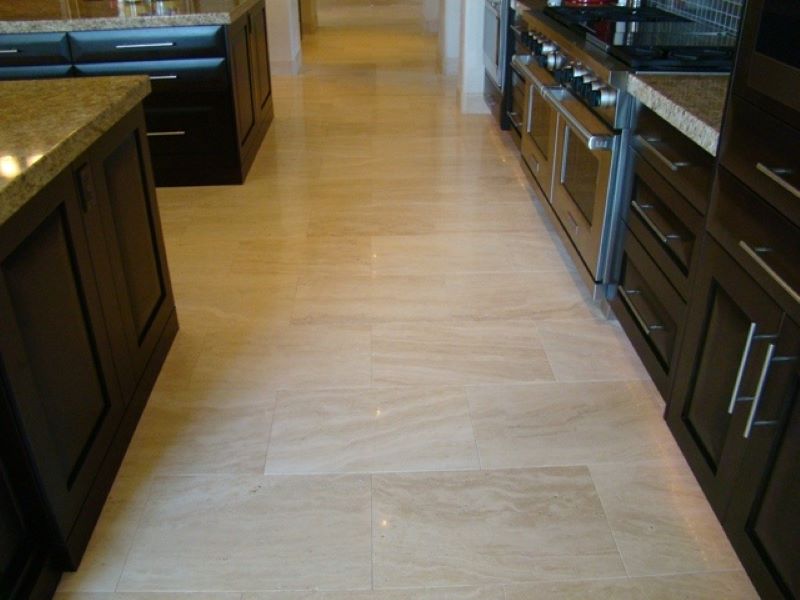 Sàn đá travertine