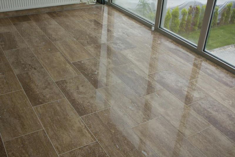Sàn đá travertine