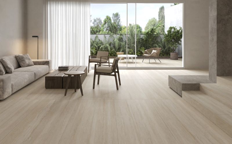 Sàn đá travertine