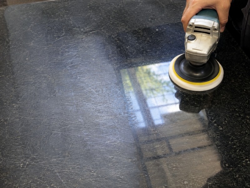 đá granite trầy xước