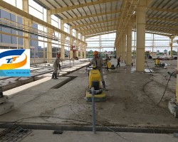 Dự Án Đánh bóng sàn bê tông công ty Sejung Việt nam , Tp Ninh Bình 8000M2