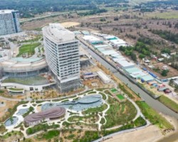 Dự án 1000 m2 đánh bóng sàn đá tại CASINO Hội An