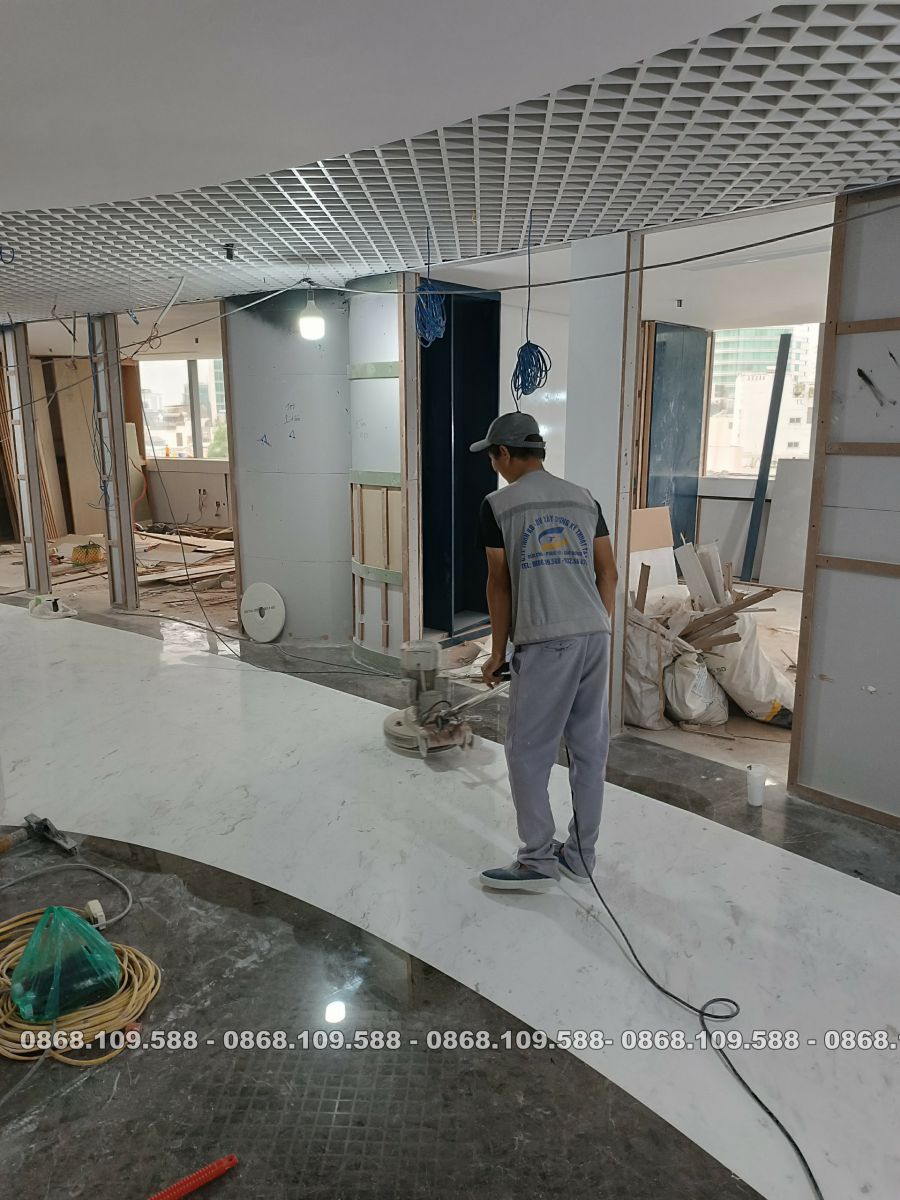 đánh bóng sàn đá marble bình dương