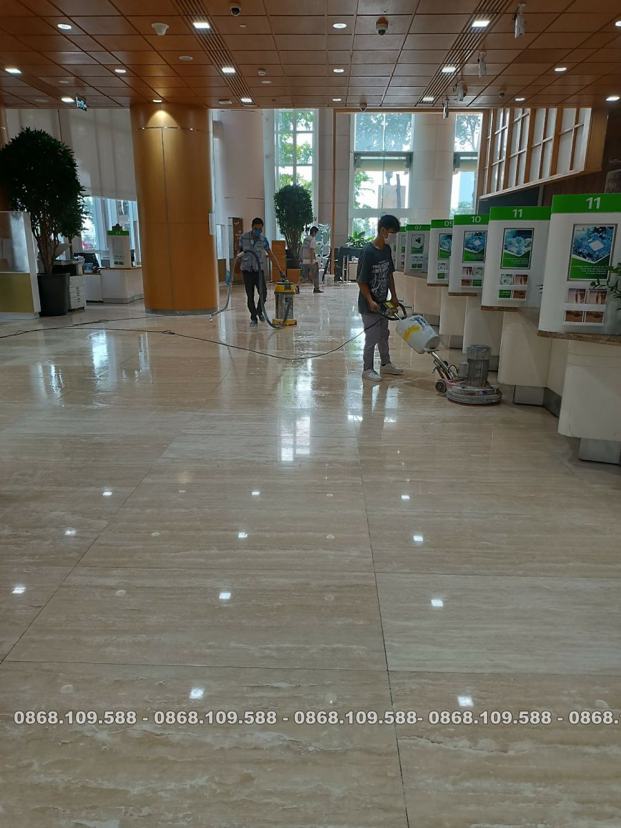 dịch vụ đánh bóng sàn đá tự nhiên