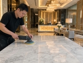 Cách đánh bóng mặt bàn đá marble, granite và đá nhân tạo đúng kỹ thuật