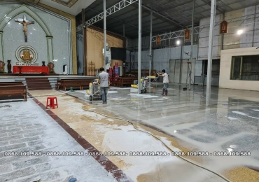 Đánh bóng sàn đá marble uy tín nhất hiện nay 