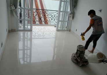 Dịch vụ đánh bóng sàn đá tự nhiên giá ưu đãi