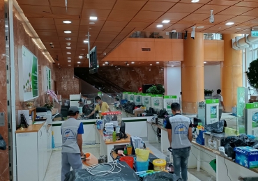 Mài phục hồi và đánh bóng sàn đá marble uy tín trên thị trường