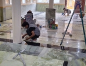 Quy trình đánh bóng sàn đá granite chi tiết